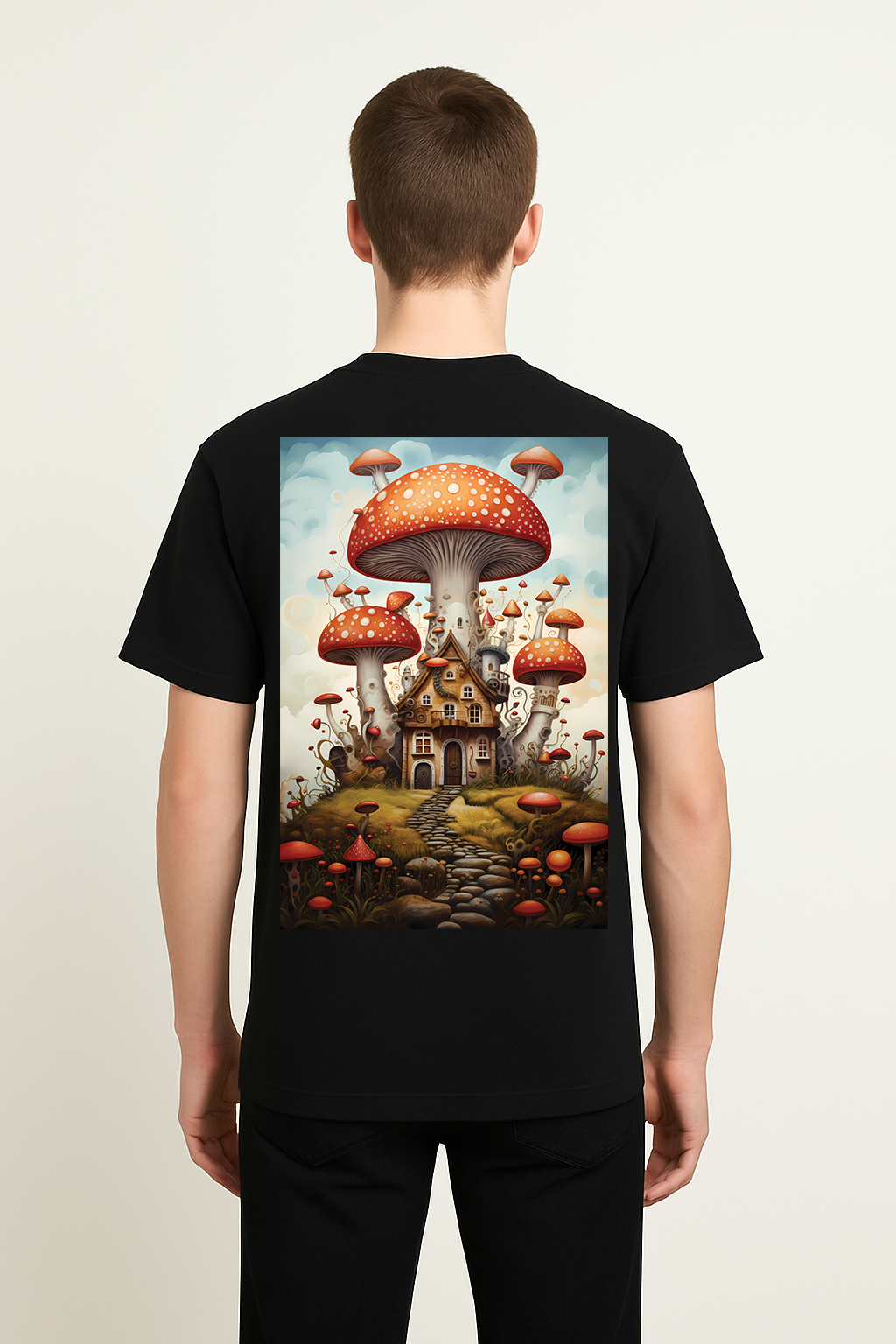"Mushroom House" T-shirt