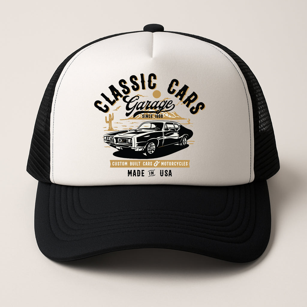 "CLASSIC CARS" Trucker Hat