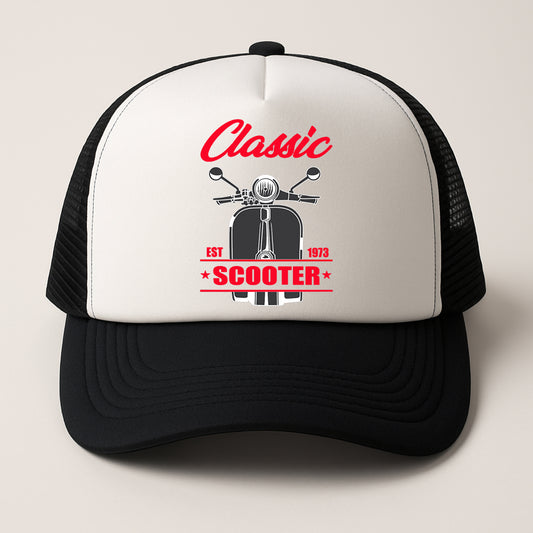 "CLASSIC SCOOTER" Trucker Hat