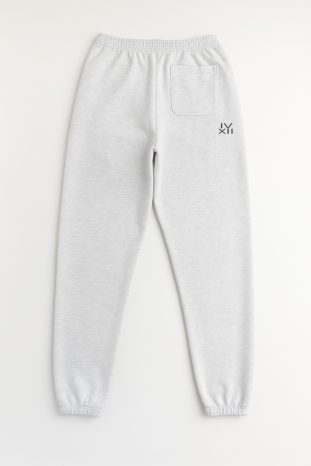 "Diaper Man" Ash Gray French Terry Fleece Sweatpants