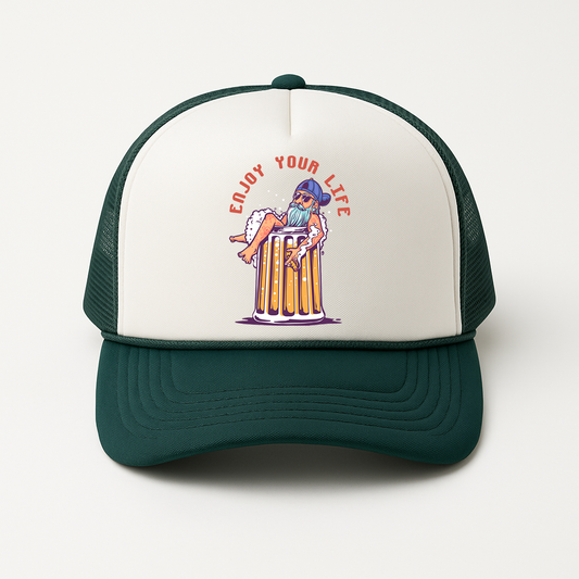 "ENJOY YOUR LIFE" Trucker Hat