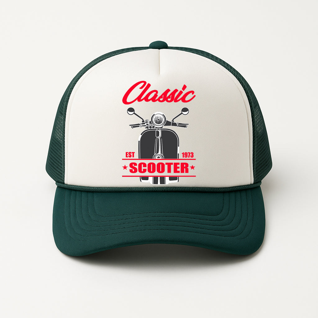"CLASSIC SCOOTER" Trucker Hat