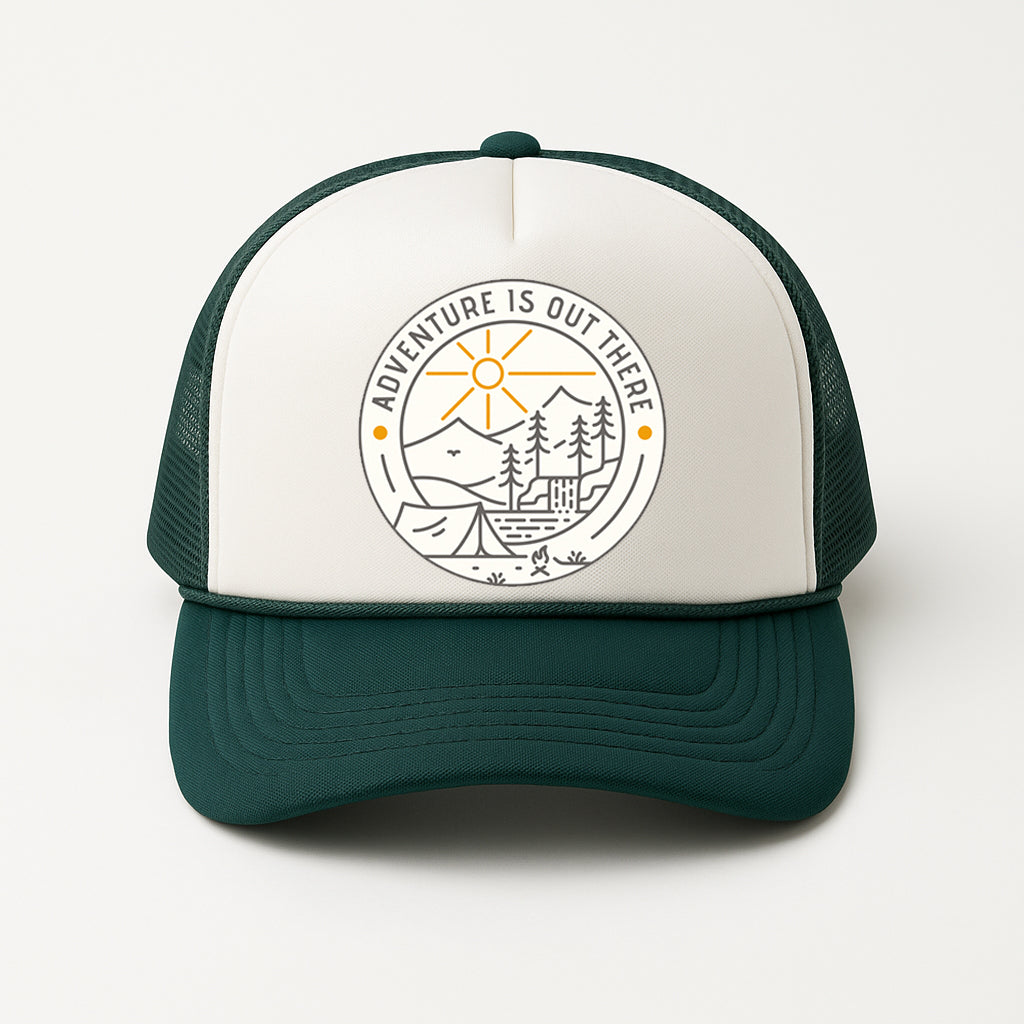 "ADVENTURE IS OUT THERE" Trucker Hat