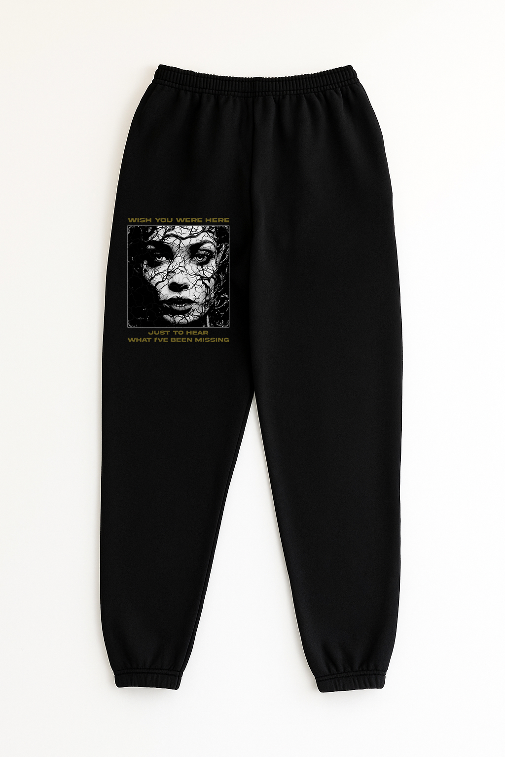 "Missing" French Terry Sweatpants