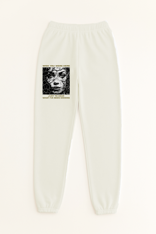 "Missing" French Terry Sweatpants